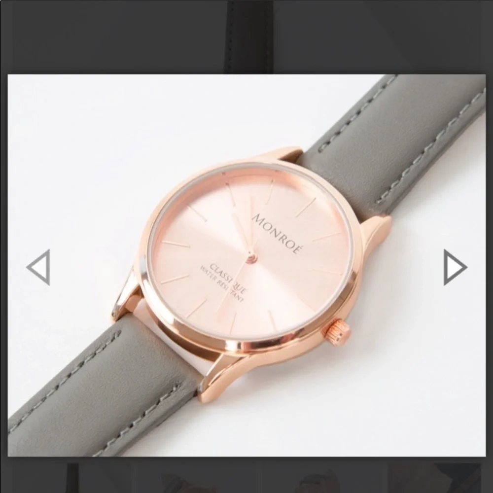 Monroe Sunburst Solerose Women’s Watch